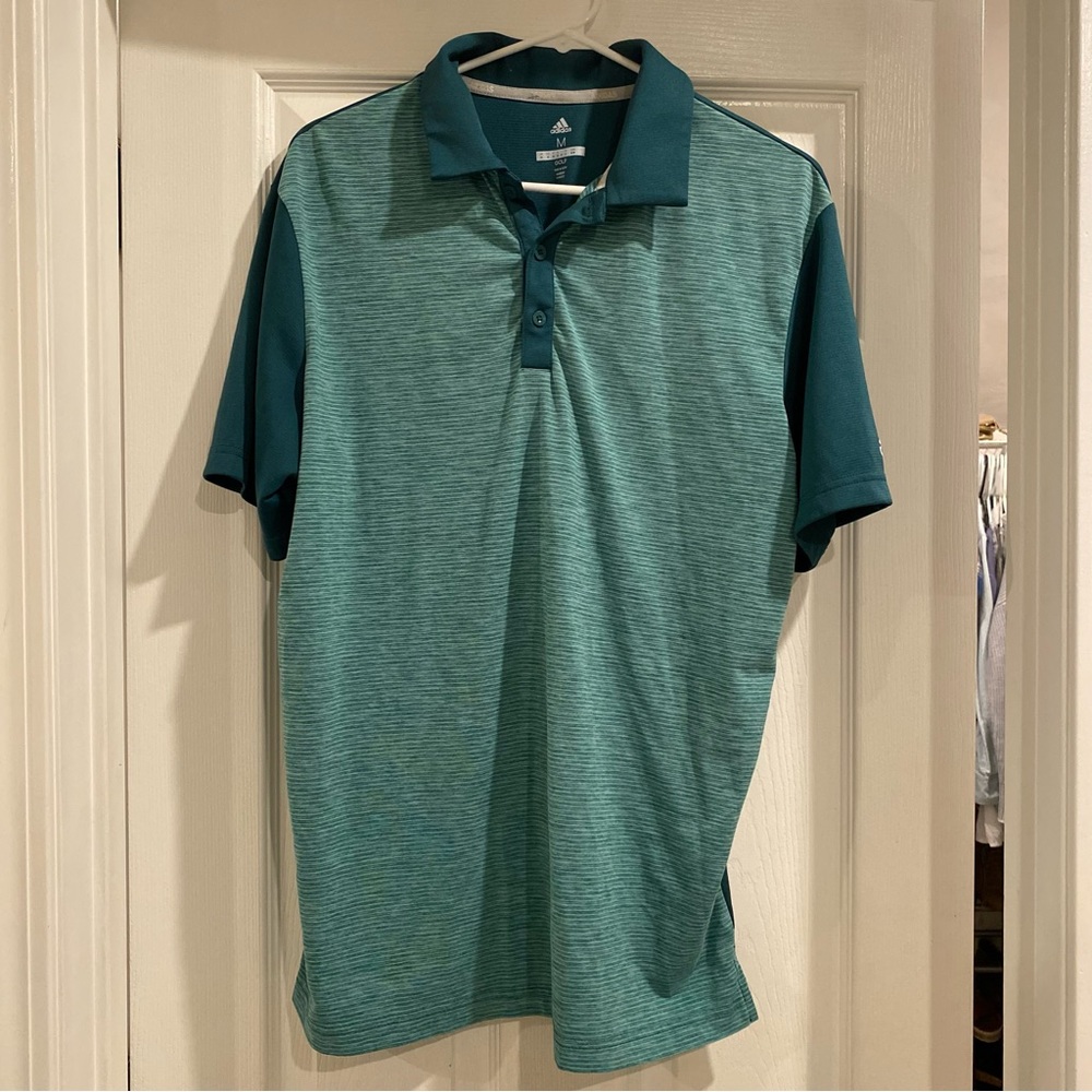 Adidas golf polo, men’s medium